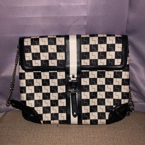 L.A.M.B. Checkered Handbag